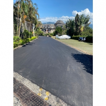 柏油路面鋪設